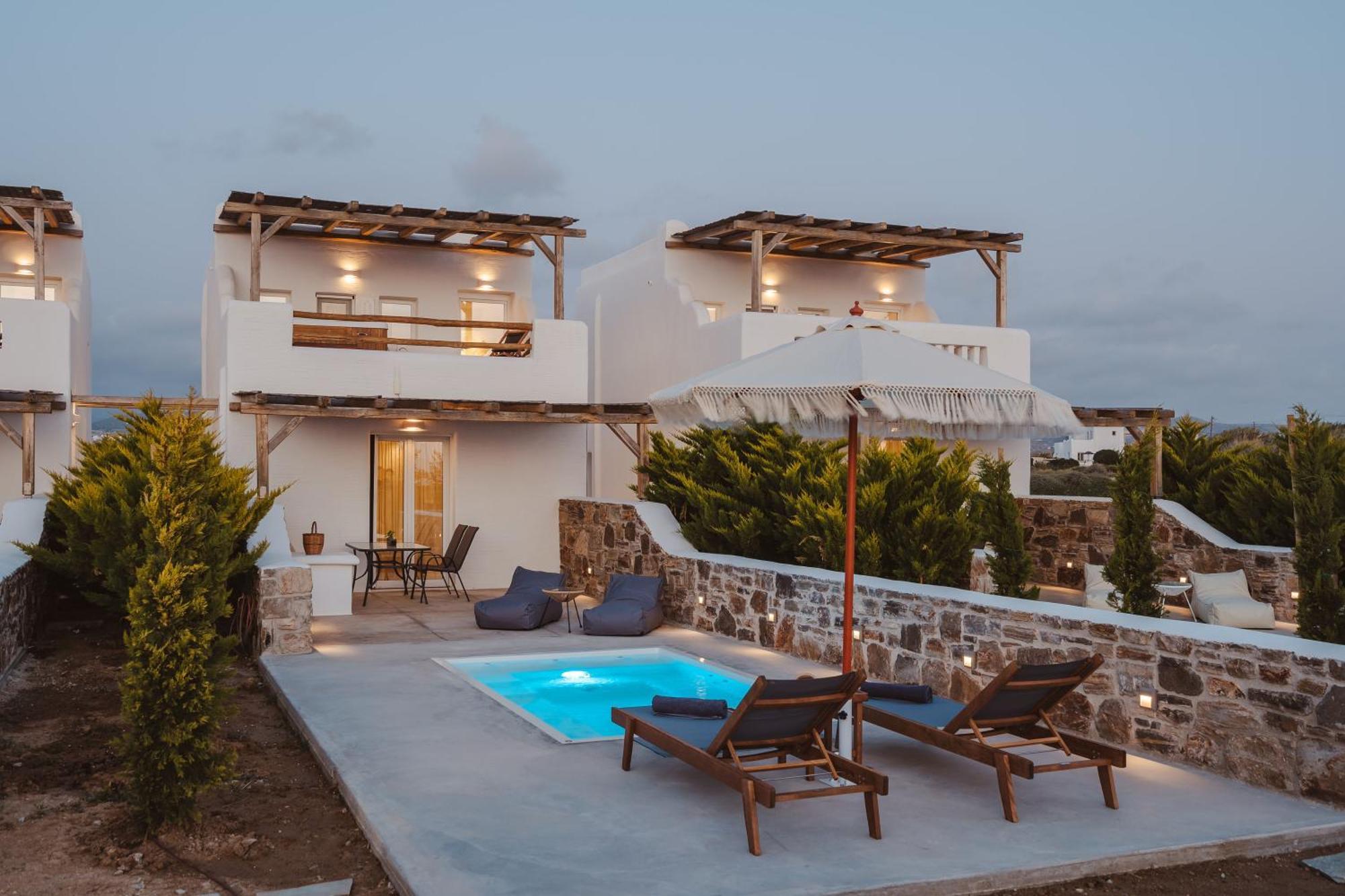 Santo Concept Luxury Villas Agia Anna  Bagian luar foto
