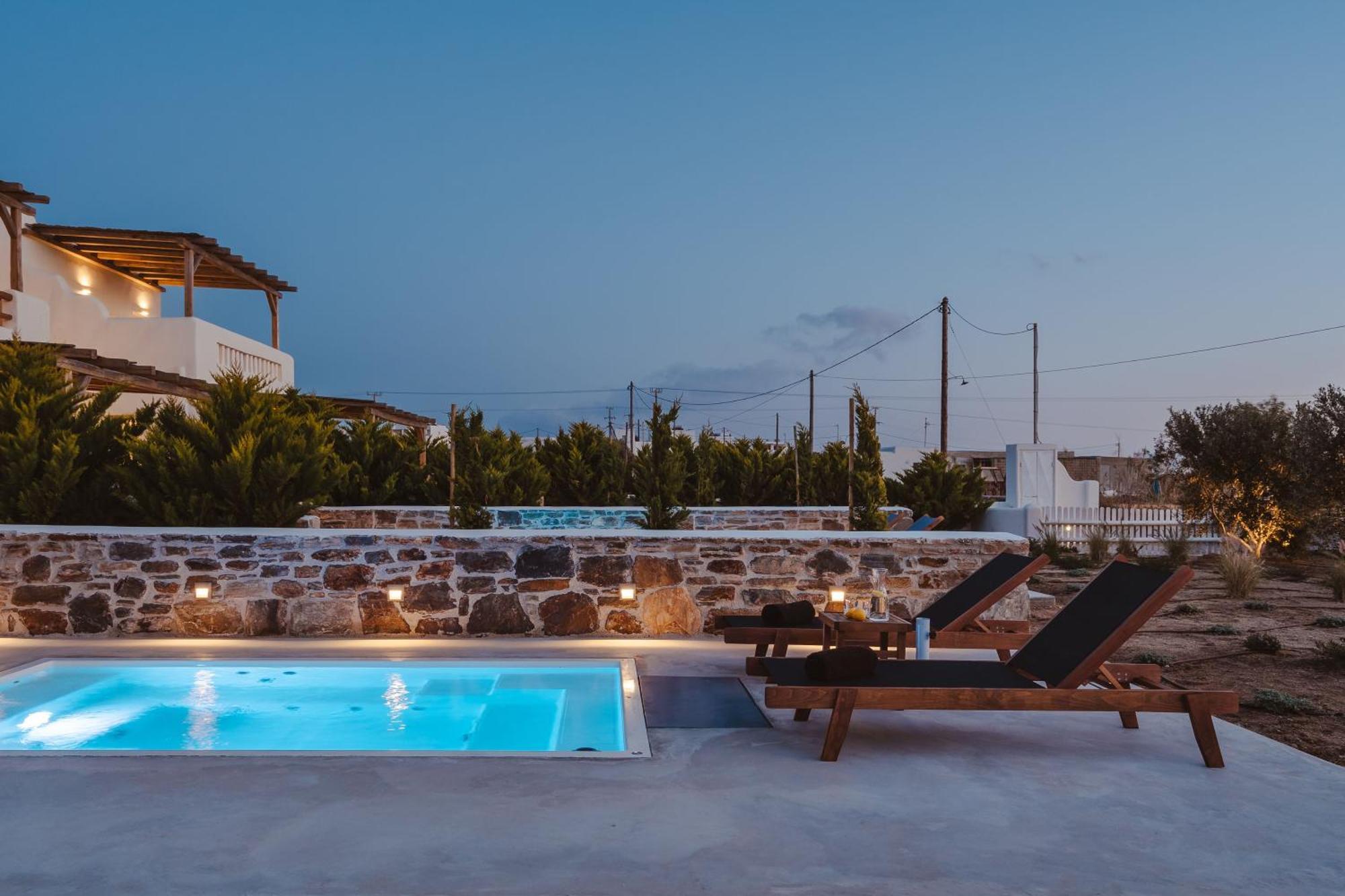 Santo Concept Luxury Villas Agia Anna  Bagian luar foto