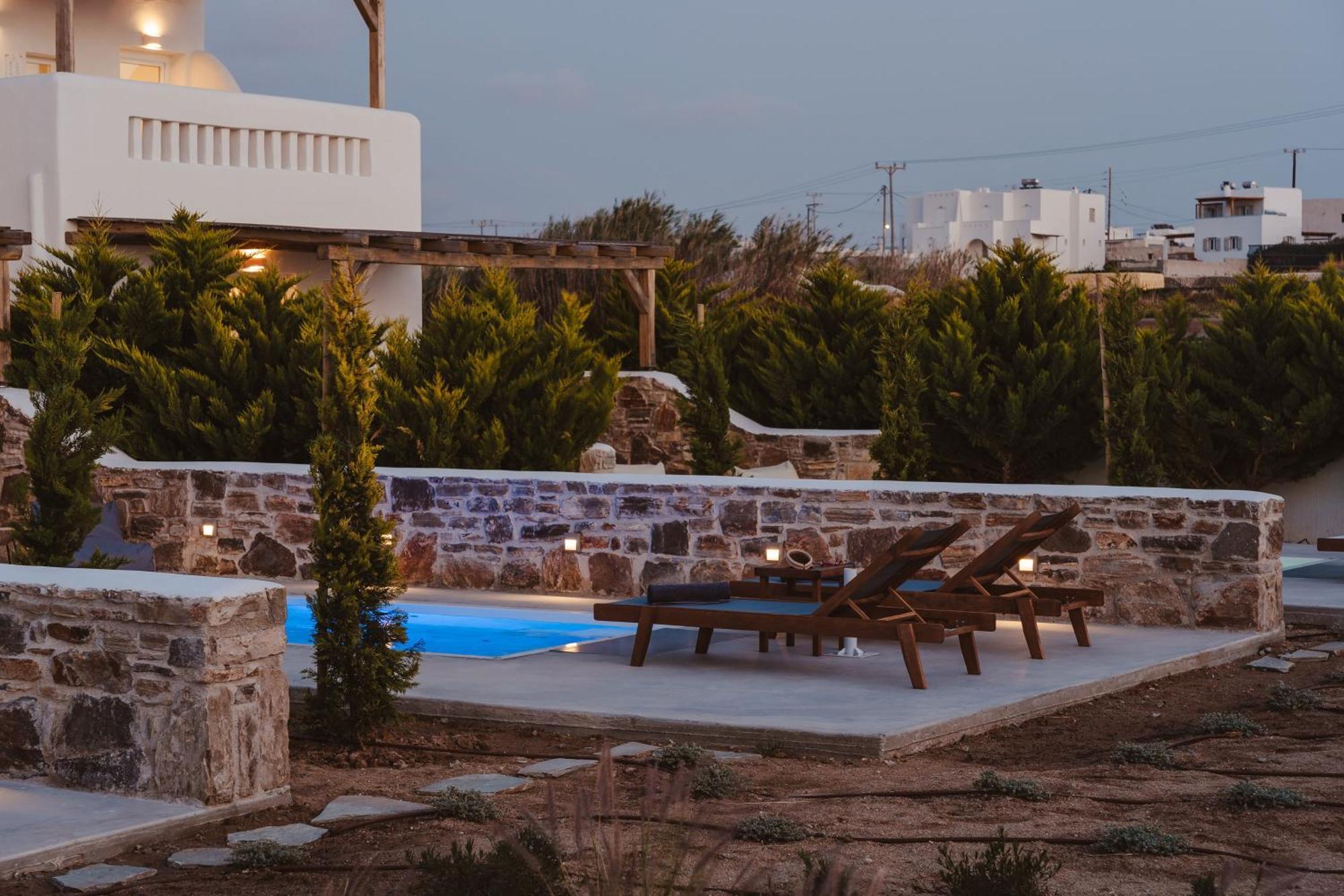 Santo Concept Luxury Villas Agia Anna  Bagian luar foto