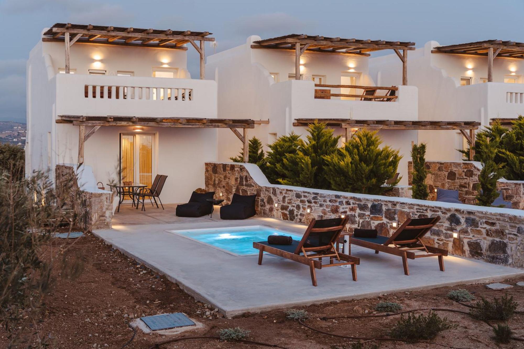 Santo Concept Luxury Villas Agia Anna  Bagian luar foto
