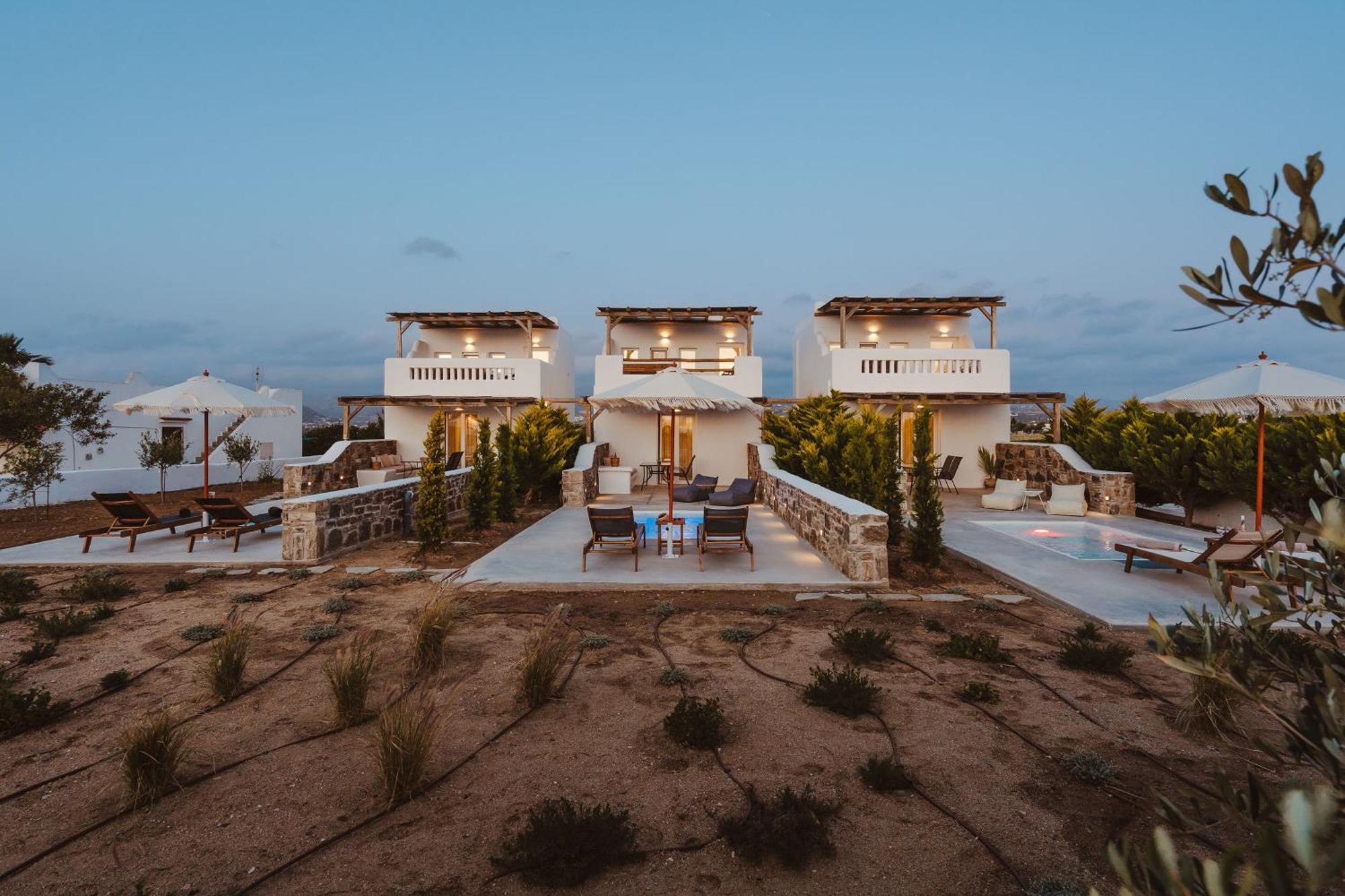 Santo Concept Luxury Villas Agia Anna  Bagian luar foto